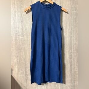 Cotton On Ribbed Navy Mini Dress
